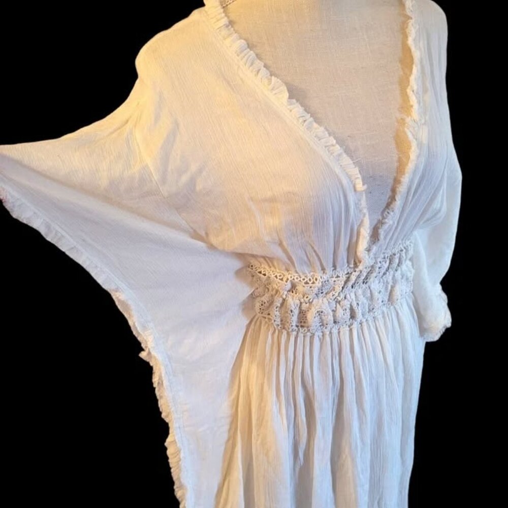Z & L Made With Love Kaftan Top, Medium Large, Casual Beachwear, Wedding